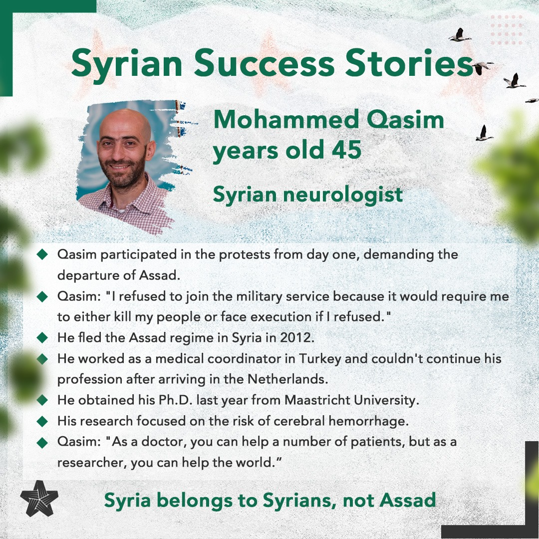 Syrian Success Stories - Mohammad Qasim