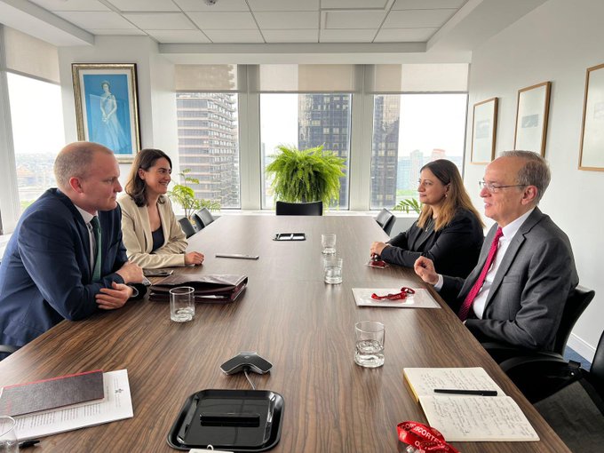 Al-Bahra Addresses Syrian Refugee Situation in Lebanon with British Delegation at UN